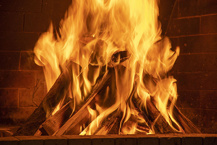 Kaminfeuer